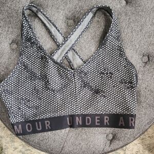 Under Armour Monochrome Patterned Sports Bra